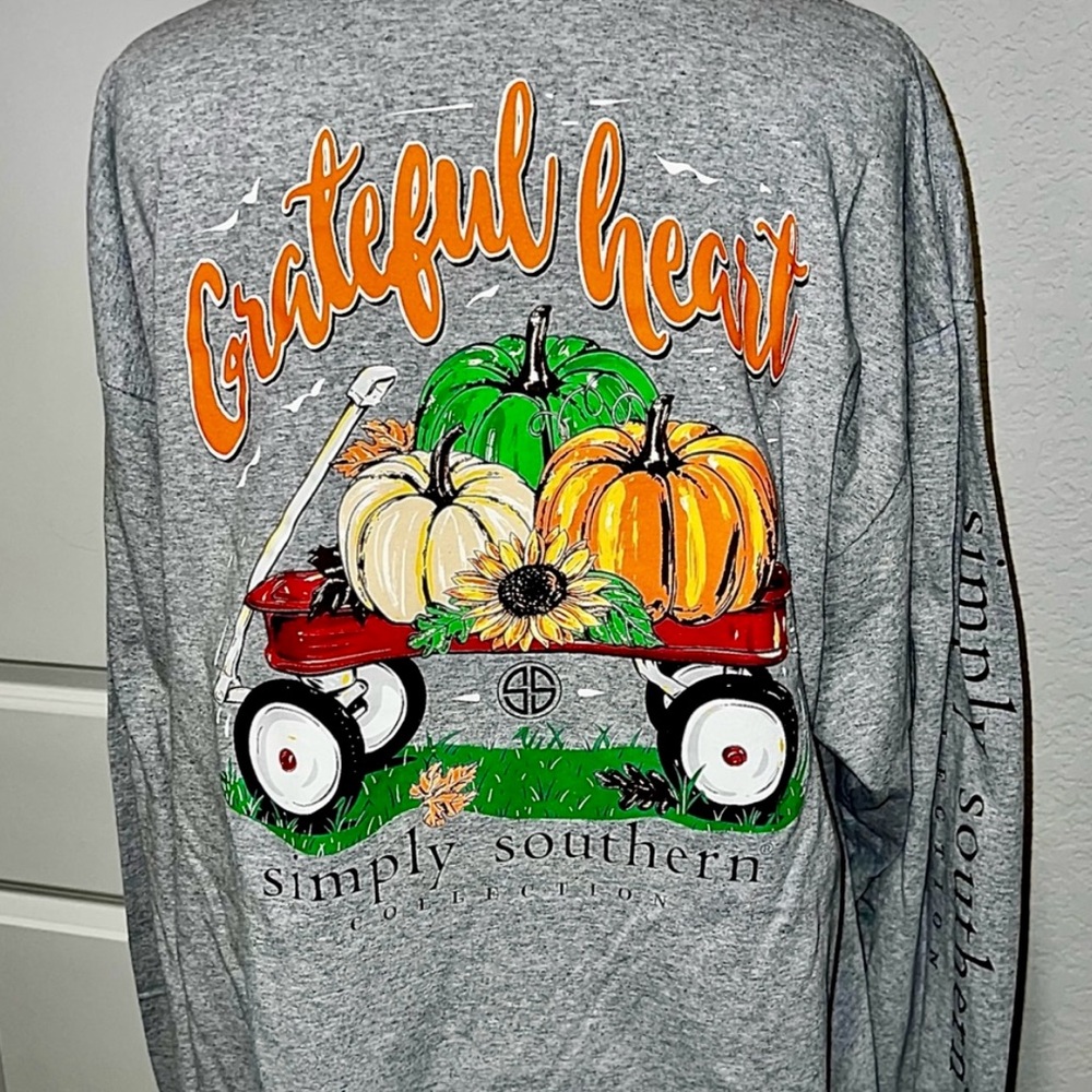 Simply Southern Heather Gray Tee